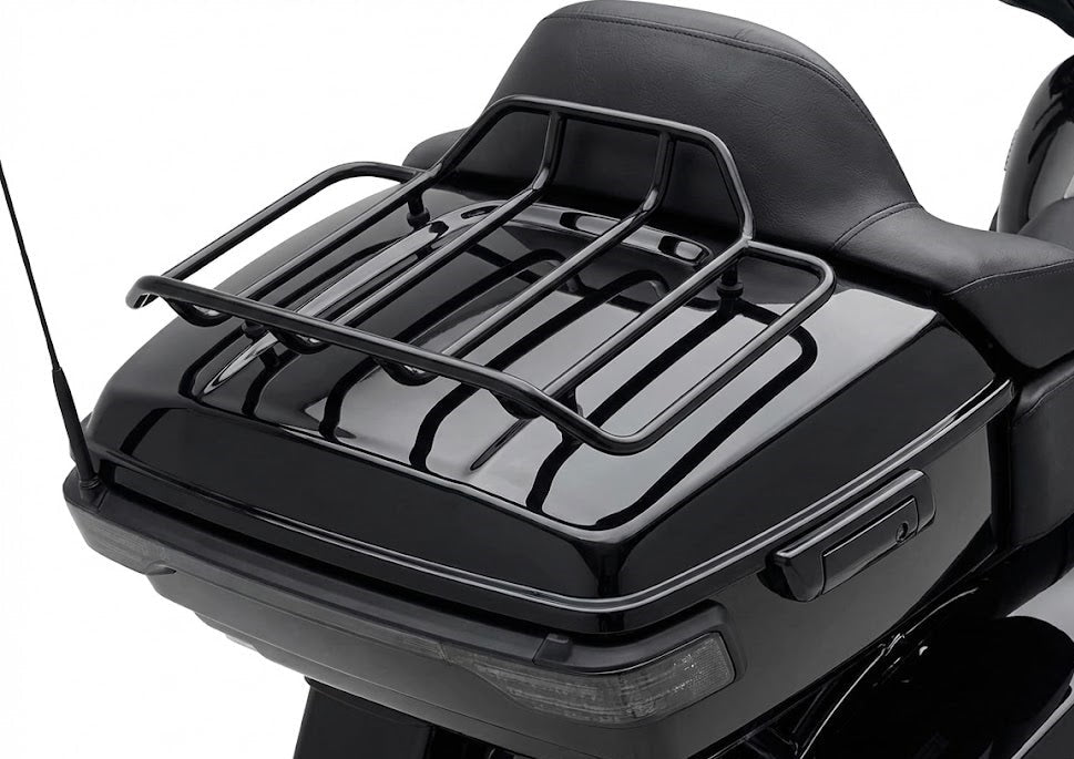 Harley-Davidson Tour-Pak Luggage Racks | Chrome & Black Finishes