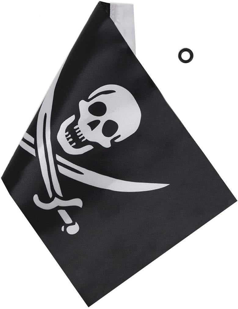 Pirate Flag 6 x 9 Inch suitable for Flag Mount Pole1