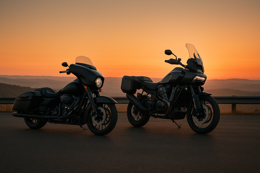 Street Glide vs Tiger 1200 Touring Comfort (2026)