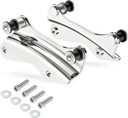 4-Point Detachable Rear Docking Hardware Kit – Chrome Finish – Fits 2014–2018 Harley Touring Models