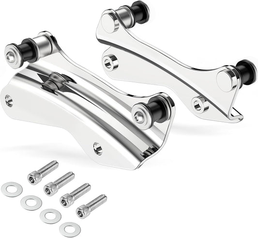 4-Point Detachable Rear Docking Hardware Kit – Chrome Finish – Fits 2014–2018 Harley Touring Models