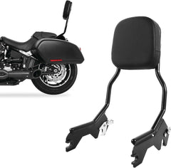 Harley Davidson Softail Detachable Sissy Bar - Classic Passenger Backrest Support