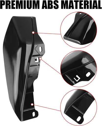 Mid-Frame Air Deflectors & Heat Shields for Harley Touring (2009–2024)