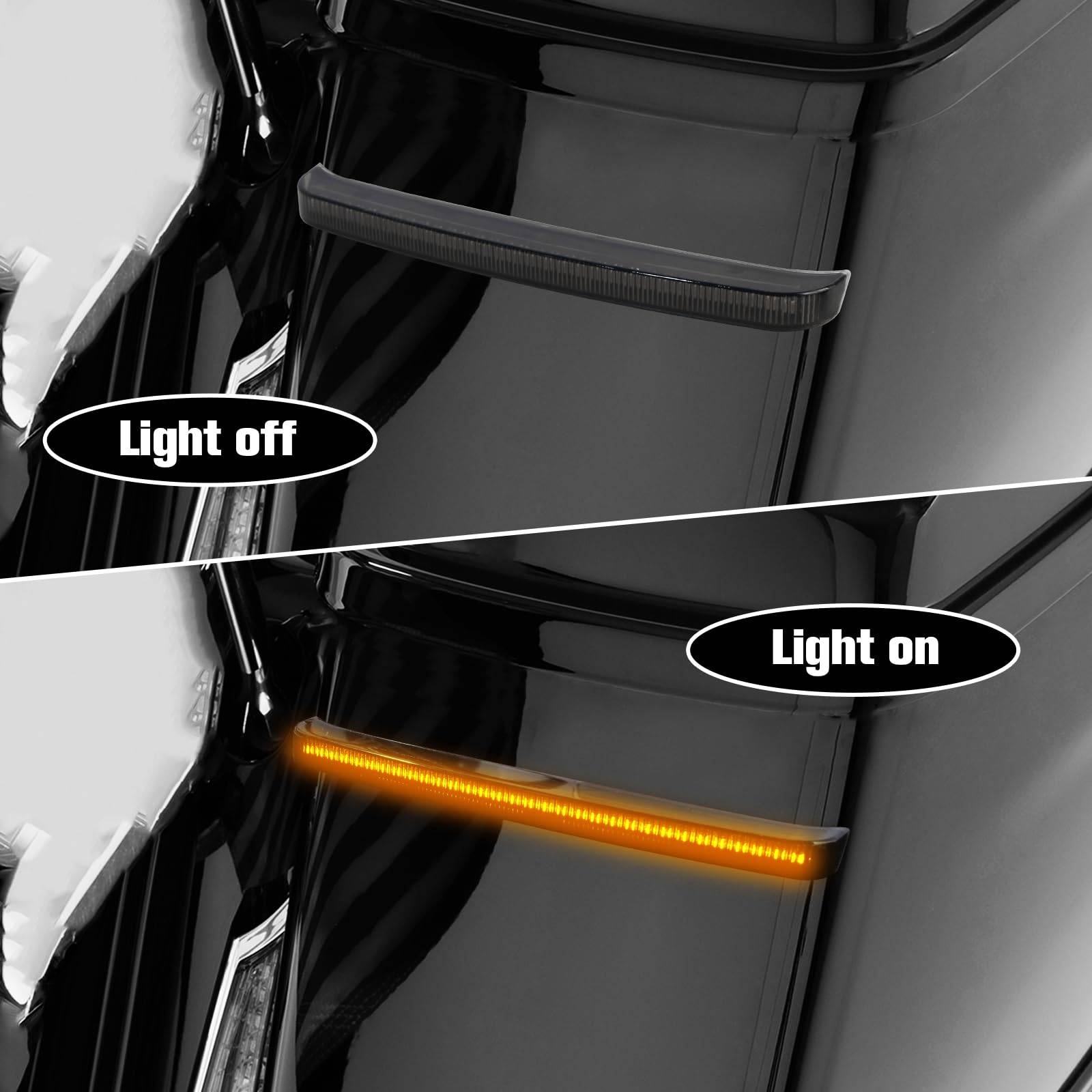 Harley Touring 2014-2023 LED Saddlebag Tail Light - Enhanced Motorcycle Visibility