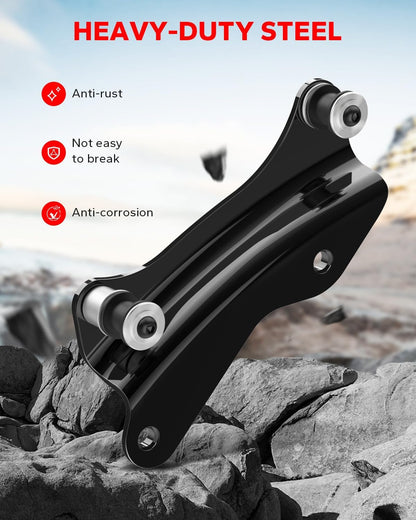 MFK™ Chrome 4-Point Docking Hardware Kit for Harley Touring (2014–2018)