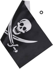 Pirate Flag 6 x 9 Inch, Fit Flag Mount Pole