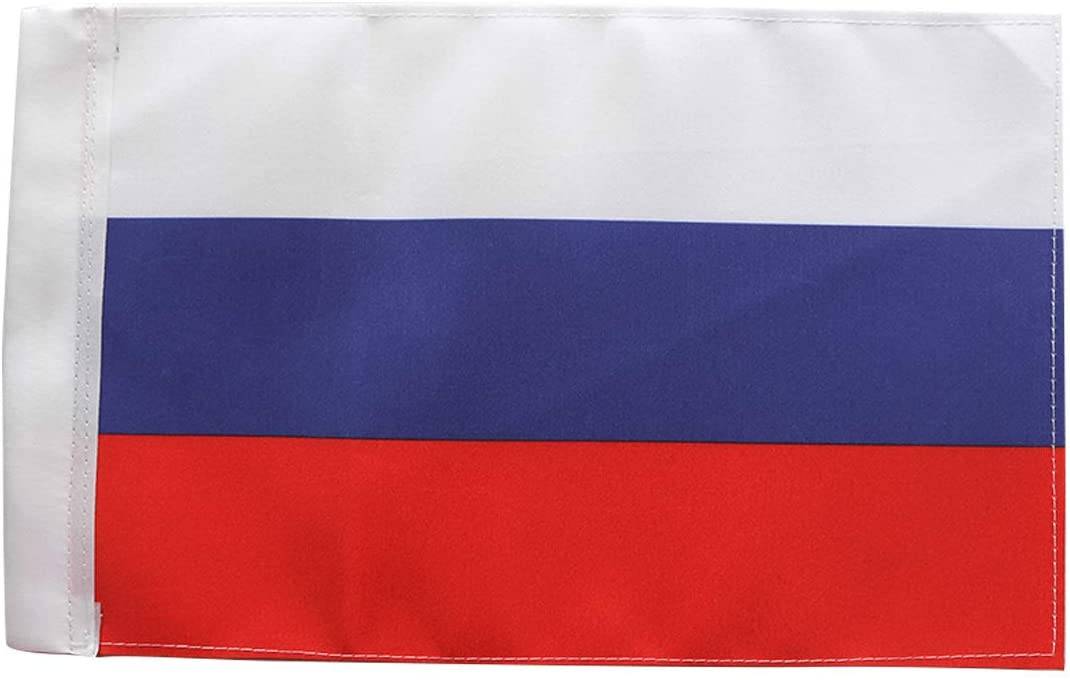 Russia Motor Flag 6 x 9 Inch, Fit Flag Mount Pole