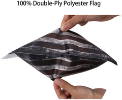 2Pack  Motorcycle Flags 6 x 9 Inch, Fit HD Mount Pole